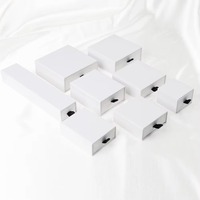 Boîte rigide personnalisée pour cosmétiques et bijoux, emballage en carton avec doublure en éponge, taille et couleur personnalisées, logo, MOQ 50 pièces