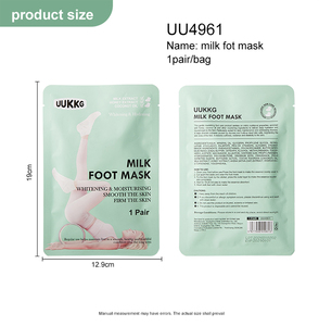 Set <span class=keywords><strong>de</strong></span> Mascarillas para Manos y Pies UUKKG, Calcetines con Forro <span class=keywords><strong>de</strong></span> Gel para Piel Seca y Agrietada, Tratamiento <span class=keywords><strong>de</strong></span> Spa Nocturno, Lavables y Ecológicos UU4961 - Product Image 3