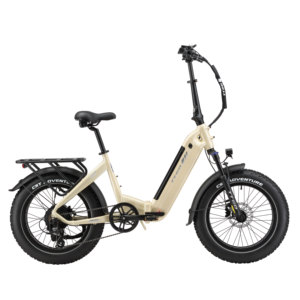 Vélo électrique pliable 20 pouces, batterie lithium 18Ah, autonomie 100 km, vélo électrique à pneus larges - Product Image 1