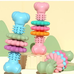 Juguetes para Mascotas, Juguetes de Hueso Carnoso para Perros, Tipo TPR, Piezas de Carne Variadas, Resistentes a Mordeduras, Juego de Juguetes para Dientes, Suministros para Perros - Product Image 5