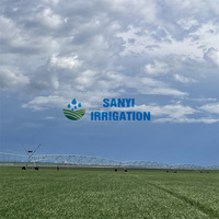 Meilleure vente de systèmes d'irrigation agricole à énergie solaire Centre d'économie d'eau Pivot équipement pour 10ha