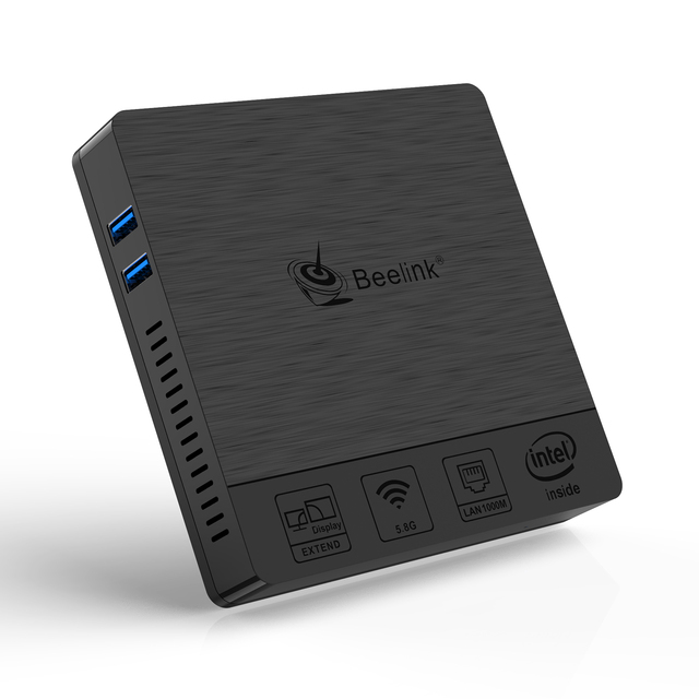 Beelink BT4 Intel Atom Z8500 4G 64G Mini Pc Wins 10 OS HOME Fast Running Intel Z8500 Chip Computer with Fanless EPro Mini PC BT4