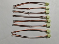 Kabel Harness Konektor Stereo Mobil 2 Pin, Kabel Tembaga Berisolasi PVC untuk Speaker & Penggunaan Daya Aftermarket Audio Mobil