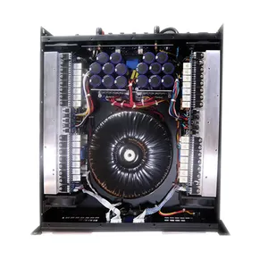 Amplifier Audio Pro Top Multifungsi, Amplifier Daya Profesional 4X800W 3200W Kelas H 4 Ch 4 4 4 4 Saluran 2U Multifungsi