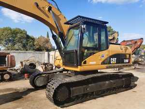 Cat 320D รถขุดมือสองสภาพดีรถขุดตีนตะขาบอุปกรณ์ก่อสร้างสำหรับขายพลั่วพร้อมสายค้อน - Product Image 2