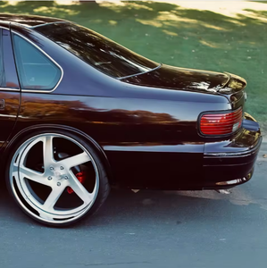 ล้อฟอร์จ 2 ชิ้น โครเมียม ขนาด 19 20 21 22 <span class=keywords><strong>24</strong></span> นิ้ว สำหรับล้อฟอร์จ Forgiato  สำหรับรถ 1996 Impala <span class=keywords><strong>SS</strong></span>  5x100 5x114.3 5x127 5x108 5x120 5x112 - Product Image 1