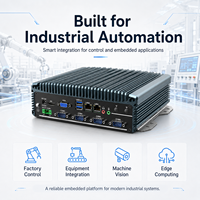 Mini PC sin Ventilador con CPU I3-7100U/I5-7200U/I7-7500U, Doble LAN, Amplio Rango de E/S y Almacenamiento SSD para Kioscos y Control de Pasarelas