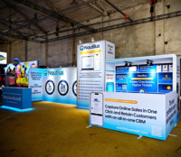 Présentoir de salon professionnel portable rétroéclairé SEG personnalisable Stand d'exposition modulaire Dye Sublimation Trade Equipment Exhibition