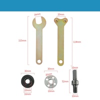 Adaptateur pour meuleuse d'angle, convertisseur de perceuse électrique, ensemble de tiges de conversion multifonctionnelles en acier pour outils électriques