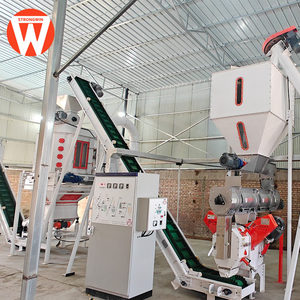 Complete Livestock Poultry Animal <b>Feed</b> <b>Pellet</b> Production Line Manufacturing <b>Feed</b> Mill Plant for <b>Chicken</b> - Product Image 1
