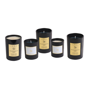 Customized Gift Box Glass Jar Healing Crystal Spiritual Scented candle Luxury aromatherapy soy wax candle