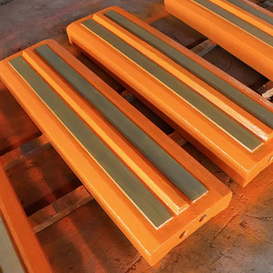 Barre de frappe de rechange en acier au manganèse pour concasseur à percussion, pièce de rechange pour installation de concassage d'agrégats - Product Image 4