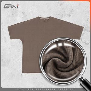 Fabricantes de ropa de camisetas de algodón 100% Camiseta personalizada Camisetas de hombre de calidad de gran tamaño - Product Image 3