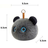Haut-parleur élégant en peluche gris en forme d'ours, intelligent à IA, sans fil, audio stéréo 2W, pour bureau, chambre et usage quotidien