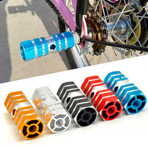 Embouts de guidon de vélo en métal léger, accessoires pour vélo, pièces de cyclisme, design hexagonal coloré - Product Image 1