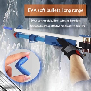 Modelos de Pistolas de Juguete, Lanzadores de Espuma (39 Pulgadas), Escopeta de Balas Blandas, Expulsión de Cartuchos Vacíos, Juguete para Niños, Pistola de Juguete de Plástico con Balas Blandas - Product Image 4