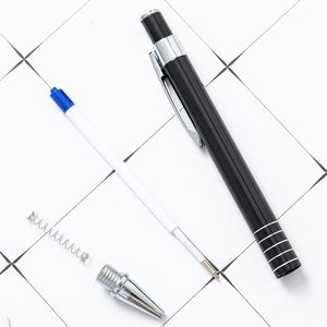 Wholesale Metal Press Rod Aluminum Multi-Color Ballpoint <b>Pen</b> With Custom Engraved Printable Logo for Stationery Gift - Product Image 4