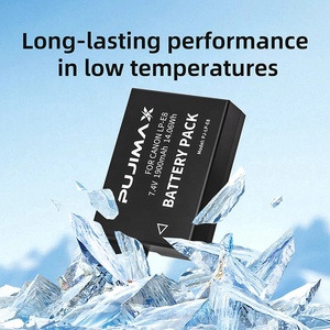 Pujimax LP-E8 7.4V 1900mAh แบตเตอรี่แบบชาร์จไฟได้สำหรับ <span class=keywords><strong>Canon</strong></span> <span class=keywords><strong>EOS</strong></span> 550D 600D 650D 700D กบฏ T2i T3i T4i T5i จูบ <span class=keywords><strong>X4</strong></span> X5 X7i X6 - Product Image 5