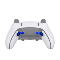 Bleu pour PS5 contrôleur personnalisé accessoires de jeu durables pour PS5 Edge Metal Paddle Set Multiple