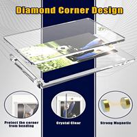 Étui rigide transparent magnétique One Touch 35PT avec protection UV pour cartes de sport, baseball, Pokémon