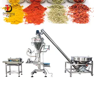 Semi Automatic 2kg 3kg 4kg Dry Soybean Powder Filling Machine