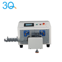 3Q Dénudeur de fils double entièrement automatique 1 mm avec fonctions de torsion, de coupe et de dénudage, lames en acier au tungstène importées 0,01 mm