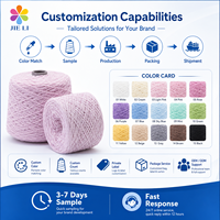 Fil chenille 100% polyester, fil fantaisie en velours doux pour la décoration intérieure, rideaux, coussins, couvertures, matière première textile en gros