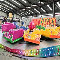Parc à thème Music Express Ride Fairground Amusement Park Equipment Rotating Turntable Ride à vendre