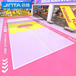 عينات مجانية من أرضيات ملاعب البيكلبول الأكريليكية بالجملة من المصنع، أرضية ملعب محمولة للاستخدام الداخلي والخارجي - Product Image 6