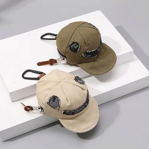 Monedero con Forma de Sombrero Creativo y Personalizado, Bolsa para Auriculares, Llavero, Colgante para Bolsa - Product Image 4