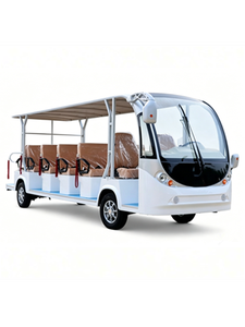 Bus électrique de tourisme 11 places, couleur personnalisée, toit ouvert, véhicule de navette pour passagers, 5220x1500x2070mm, 30km/h - Product Image 1
