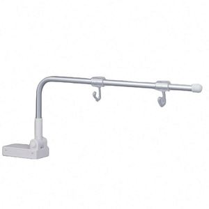 Support d'affichage métallique moderne et écologique, porte-bannière magnétique, étagère fixe pour magasins de détail, surface blanche, assemblé, réglable - Product Image 1