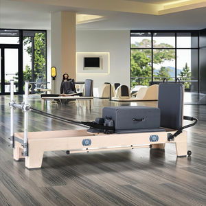 ONEMAX Pilates Reformer Maple Wood Multi-Level Resistance Adjustable Cored Bed With 10-Year Warranty For Pilates Studio Health - Product Image 1