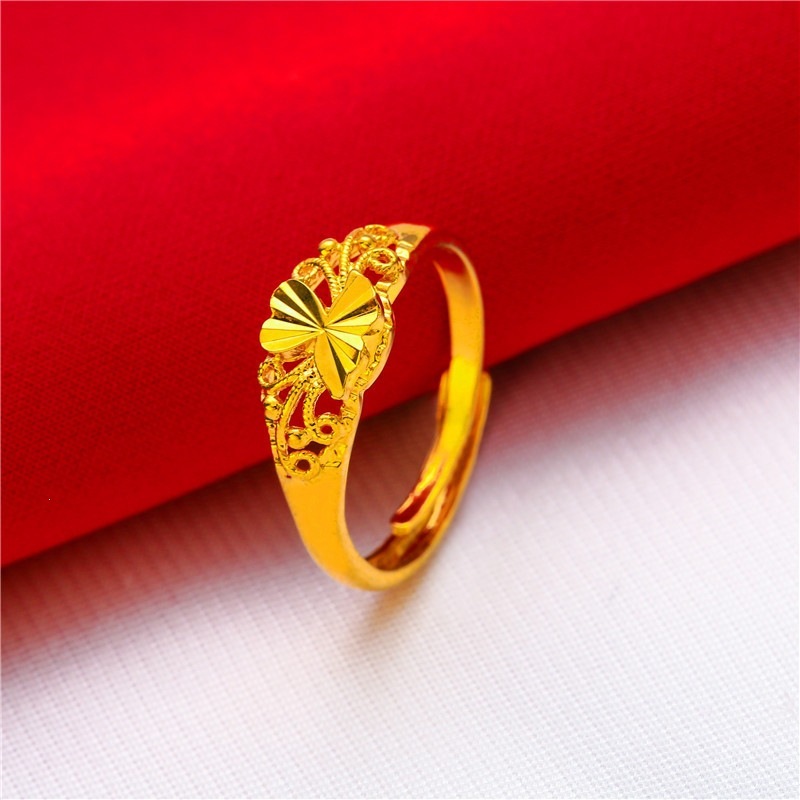 Bague blanche pour femme, taille 1, ouverture ajustable