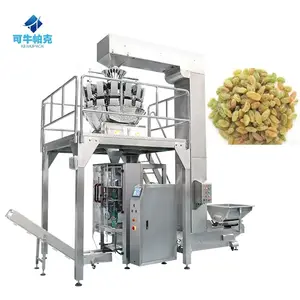 Fabrication de sacs en plastique 1000g de semence de grain Coicis Machine à emballer les bleuets séchés