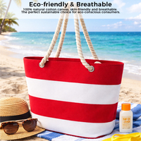 Sac de plage à grande capacité avec fermeture éclair, style vintage pour femme, logo personnalisé, résistant au sable, double poignée, avec diamants et perles