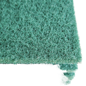 Màu xanh lá cây không dệt mài mòn cọ rửa <span class=keywords><strong>Pad</strong></span> 96hp tùy chỉnh OEM hỗ trợ cho hộ gia đình và nhà bếp làm sạch - Product Image 3