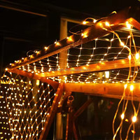 IP65 imperméabilisent les lumières féeriques de Noël en dehors de la cascade extérieure a mené la lumière accrochant les lumières menées extérieures de mur rideau