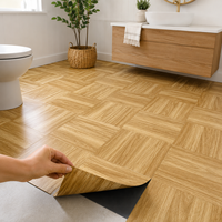 Losetas Autoadhesivas para Piso, PVC de Lujo, Estilo Moderno, para Renovación Interior, Dormitorio, Sala de Estar, Venta al Por Mayor Comercial