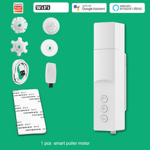 Moteur de chaîne intelligent WiFi LifeLibero Tuya rechargeable 3200 mAh pour ouverture automatique de stores, compatible Alexa Google - Product Image 2