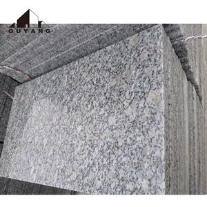 QUYANG usine bon marché, pavage <span class=keywords><strong>extérieur</strong></span>, Surface flammée G603, poli naturel, dalle de granit, pierre grise, carreaux de mur - Product Image 2