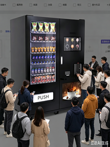 2026 Dual Function Snack Drink & Fresh Coffee Vending Machine Unmanned Self Service Vending Equipment - Product Image 2