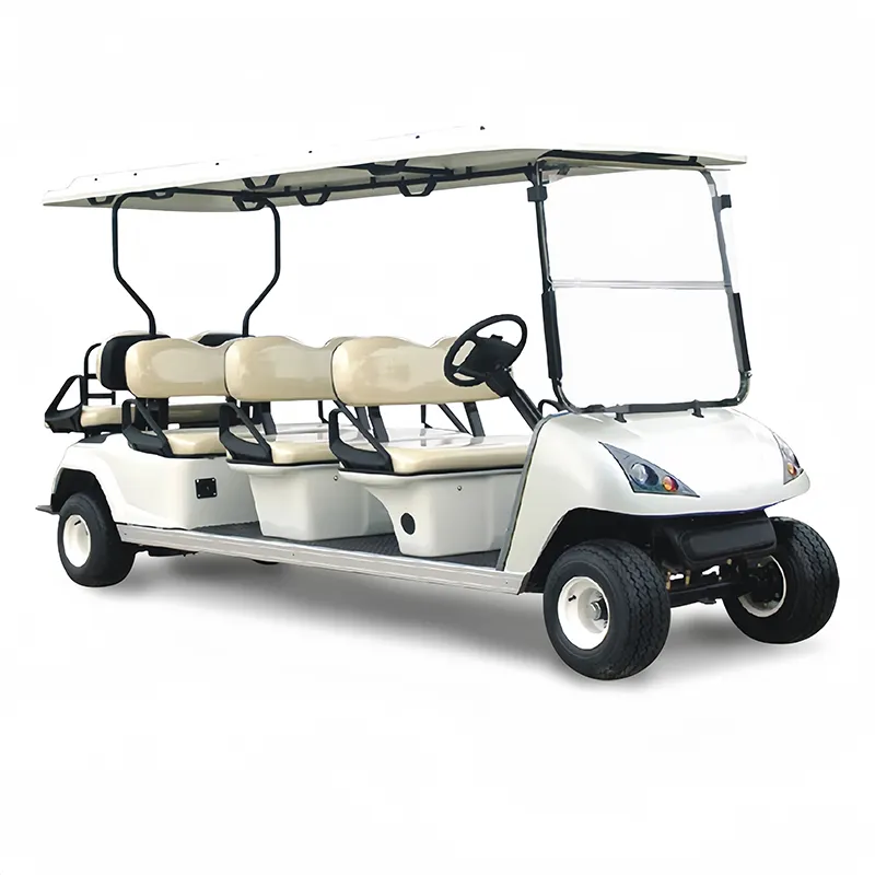 Coche eléctrico caliente del carro de golf de la fábrica china de YOTO 8 Seater para la venta con servicios del OEM
