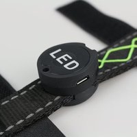 Collier lumineux LED Argyle pour cheval, en polyester rembourré, avec fermeture à boucle/bouton, style classique et tendance, vente en gros usine