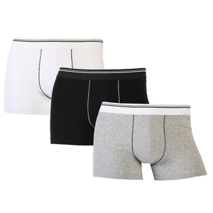 Moda transpirable algodón orgánico Sexy conjunto <span class=keywords><strong>breve</strong></span> Oem 3 en 1 conjunto de informes - Product Image 1