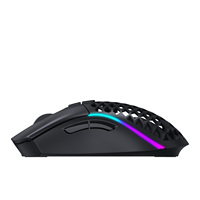 Souris de jeu sans fil en gros vraie lumière RVB personnalisée Type c 2.4G souris pour les jeux