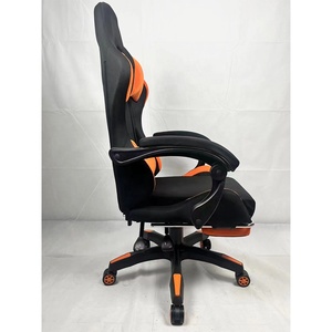 Silla de carreras barata a granel personalizada, <span class=keywords><strong>sillas</strong></span> para PC, <span class=keywords><strong>sillas</strong></span> para jugadores de ordenador, silla para jugar con escorpión de cuero PU al por mayor, silla para jugar con reposapiés - Product Image 4