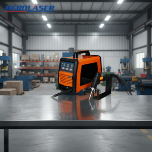 เครื่องเชื่อมไฟเบอร์เลเซอร์แบบพกพา HEROLASER รุ่นใหม่ 700W สำหรับเชื่อมสแตนเลส พร้อมระบบระบายความร้อนด้วยอากาศ ใช้งานง่าย - Product Image 1