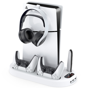 Đa chức năng cho ps5 giao diện điều khiển làm mát Dock phổ đĩa lưu trữ Giá sạc đứng Gamepad điều khiển cho ps5/ps5 mỏng - Product Image 2