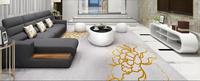 Juego de Mesa de Centro y Mueble para TV de Estilo Europeo Moderno para Sala de Estar, Dormitorio, Comedor u Hotel, Color Personalizado, Superficie de Pizarra de Lujo, Duradero